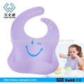 large easy clean silicone wean meister baby bib